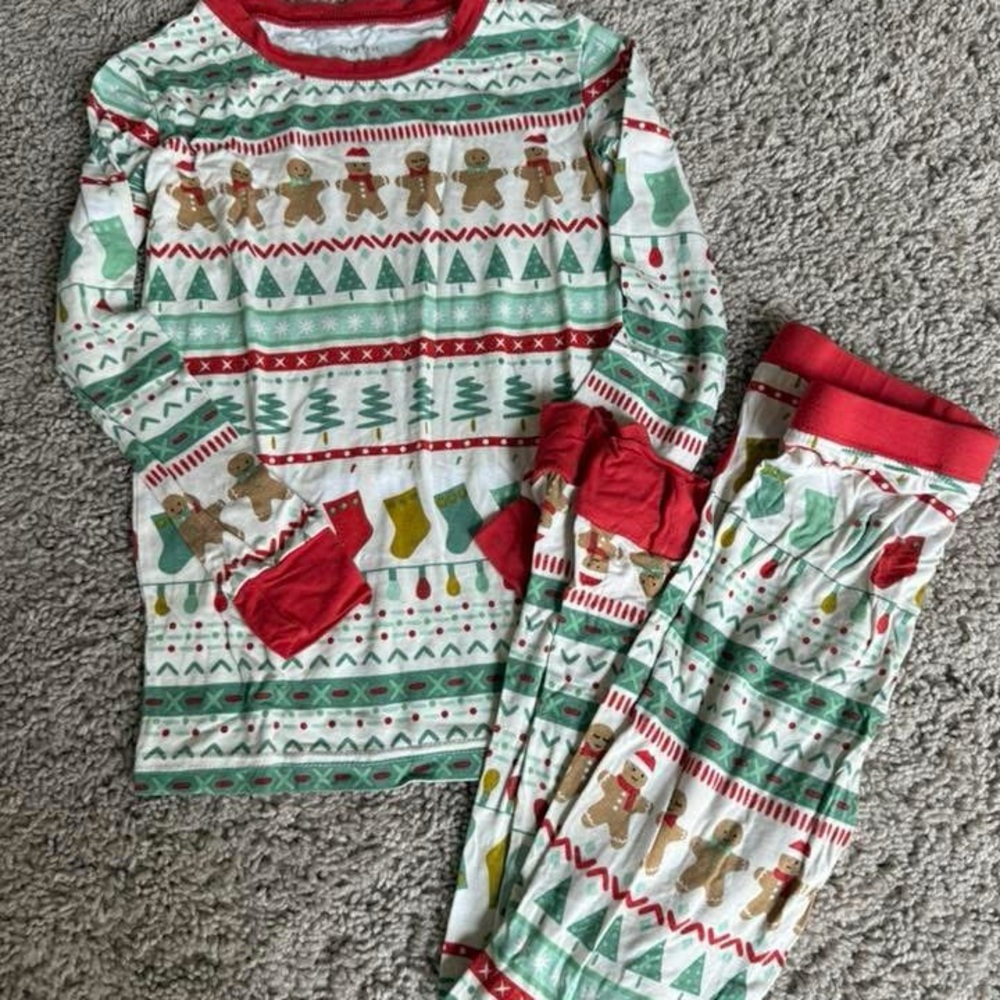Little Sleepies Christmas Gingerbread PJ’s